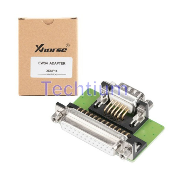 Xhorse XDNP14 DB15-DB25 EWS4 Solder-Free Adapter for BMW Work with MINI Prog/Key Tool Plus and VVDI Prog